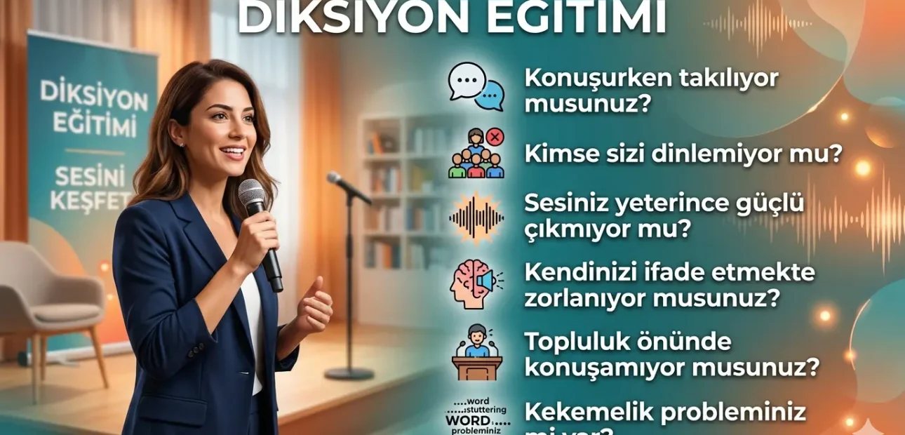 İstanbul Kadıköy Diksiyon Eğitimi Kursu